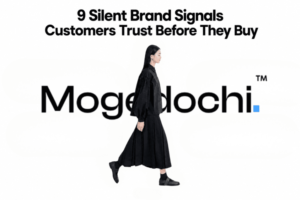 Silent Brand Signals Customers Trust Before They Buy through premium retail experience