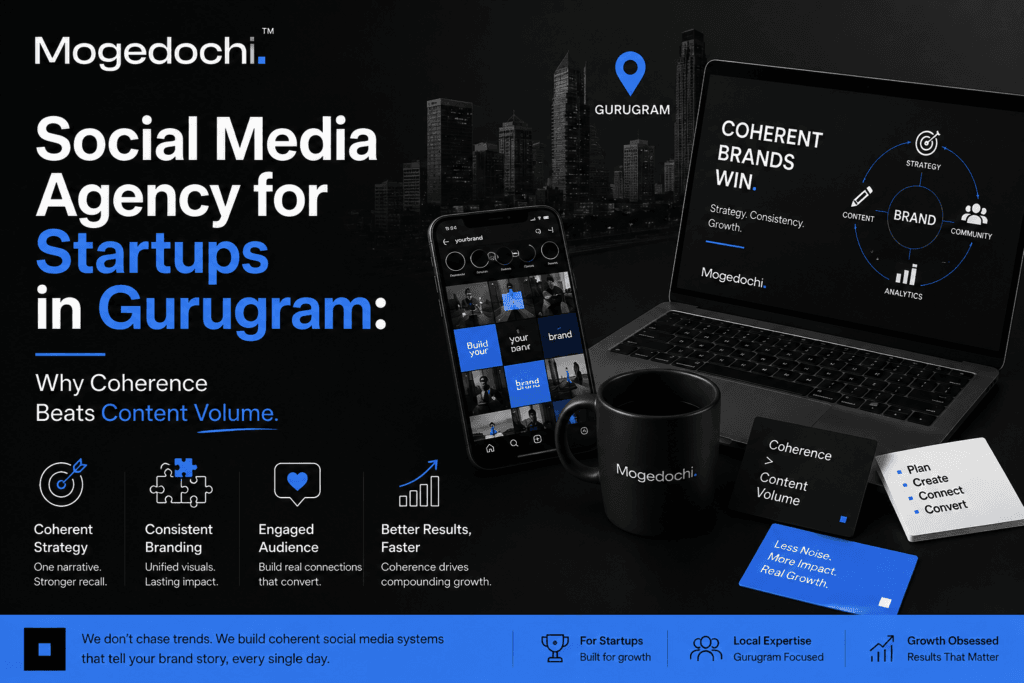 Social Media Agency for Startups in Gurugram: Why Coherence Beats Content Volume