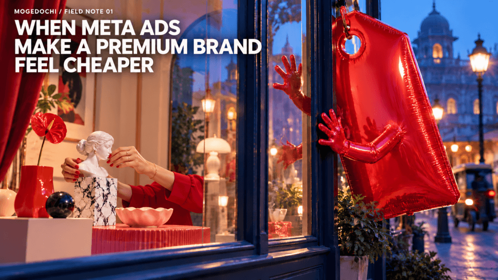 Meta Ads Brand Perception: Why Premium Brands Feel Cheaper